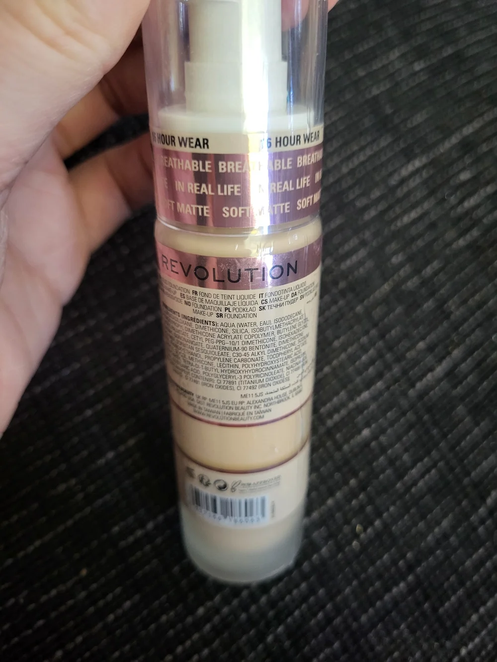 Revolution IRL Filter Longwear Foundation F6.5